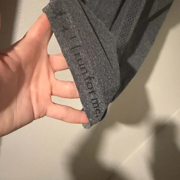 Lululemon Swiftly Tech Tech Racerback Tank Top High Neck Gray Heathered Black 4 - Picture 4 of 6